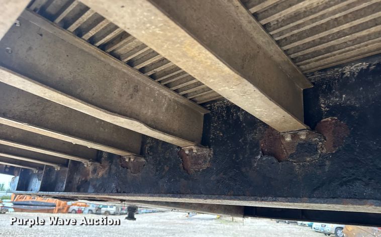 image for item DO2273 2000 Transcraft Eagle W2 flatbed trailer