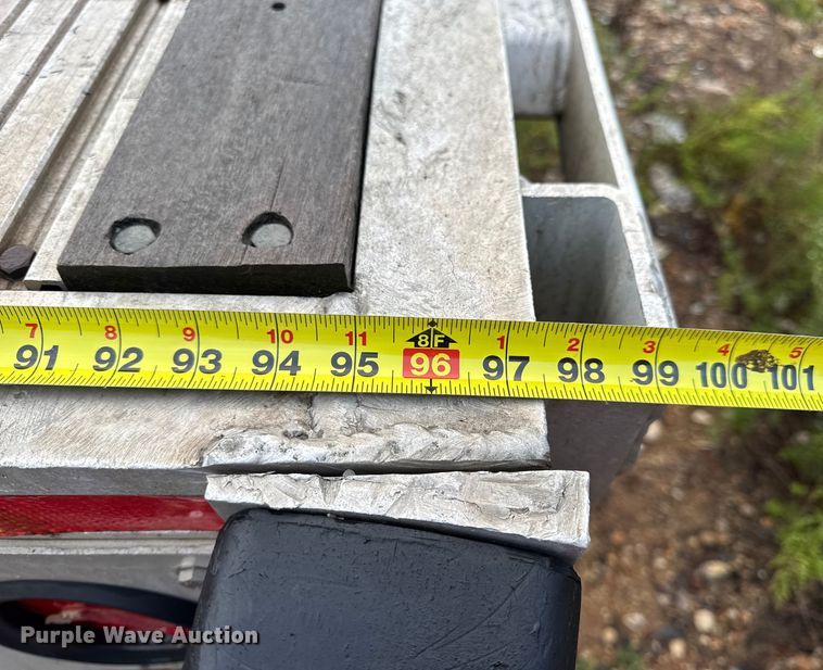 image for item DO2273 2000 Transcraft Eagle W2 flatbed trailer