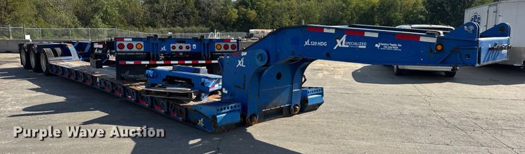 image for item DO2379 2018 XL Specialized Trailers  XL120HDG lowboy equipment trailer