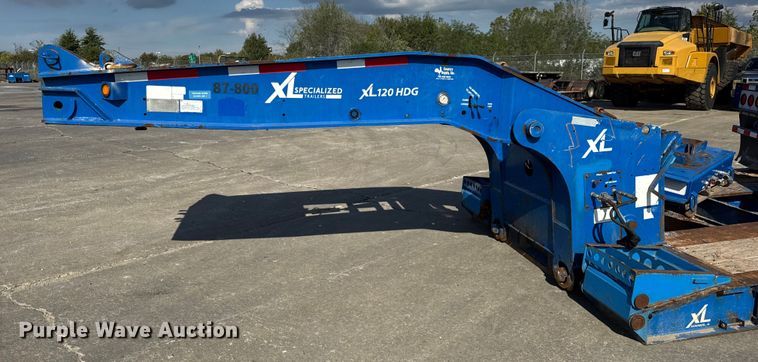 image for item DO2379 2018 XL Specialized Trailers  XL120HDG lowboy equipment trailer