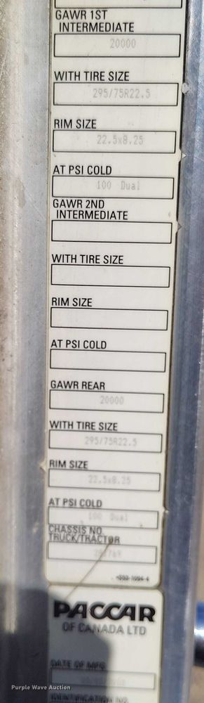 image for item DP5100 2011 Kenworth T370 truck cab and chassis