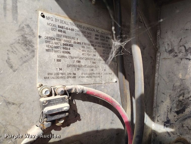 image for item DP5102 2001 Kenworth T800 fuel truck