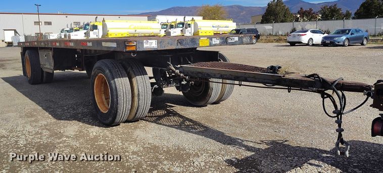 image for item DP5103 1999 Utility FF2C flatbed pup trailer