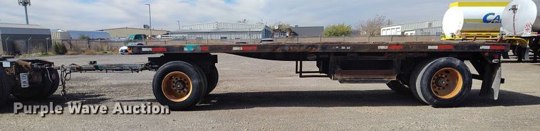 image for item DP5103 1999 Utility FF2C flatbed pup trailer
