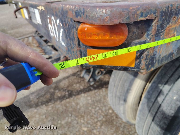 image for item DP5103 1999 Utility FF2C flatbed pup trailer