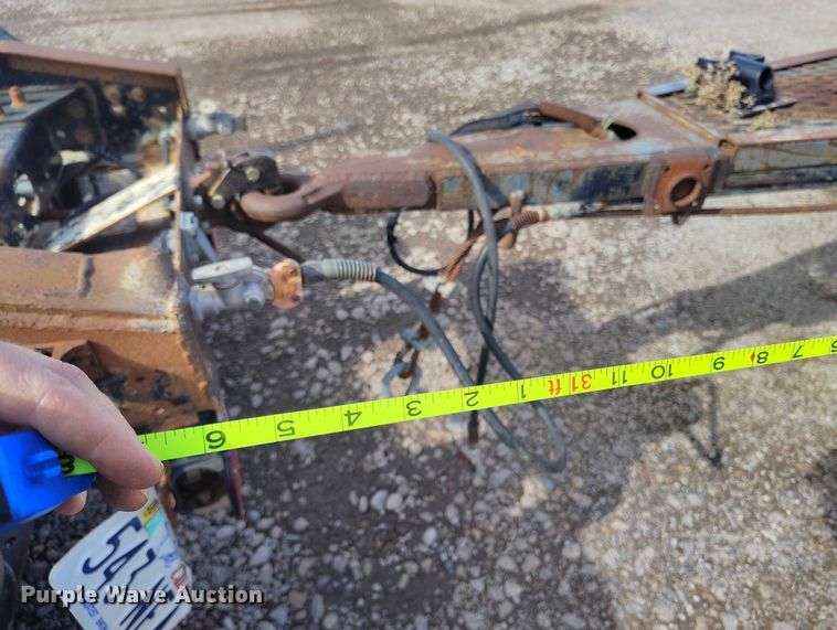 image for item DP5103 1999 Utility FF2C flatbed pup trailer