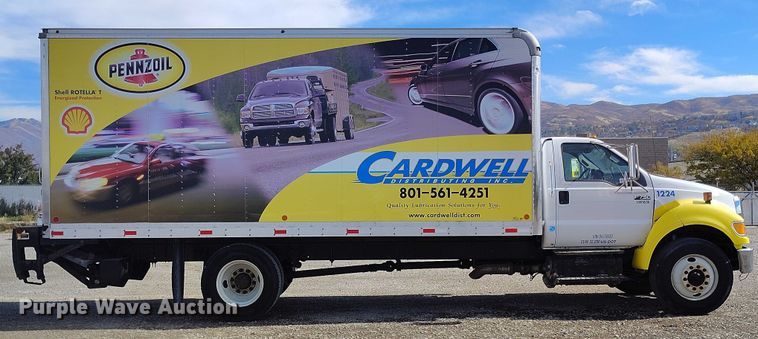 image for item DP5109 2013 Ford F750 Super Duty box truck