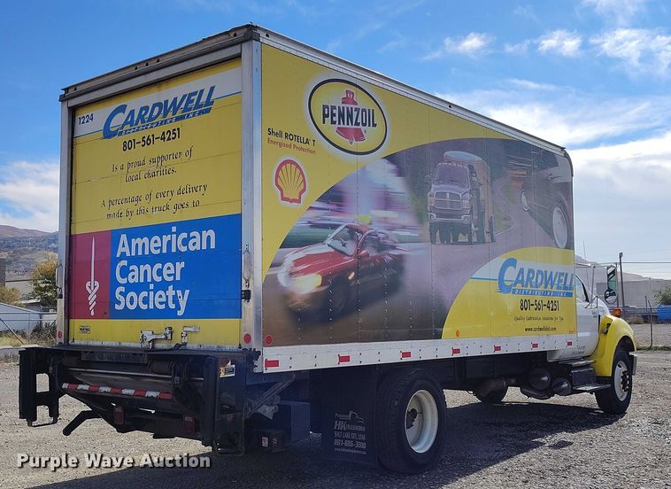 image for item DP5109 2013 Ford F750 Super Duty box truck