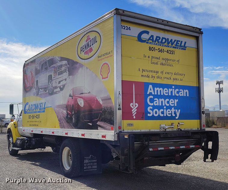 image for item DP5109 2013 Ford F750 Super Duty box truck