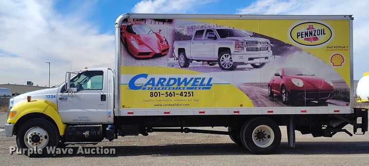 image for item DP5109 2013 Ford F750 Super Duty box truck