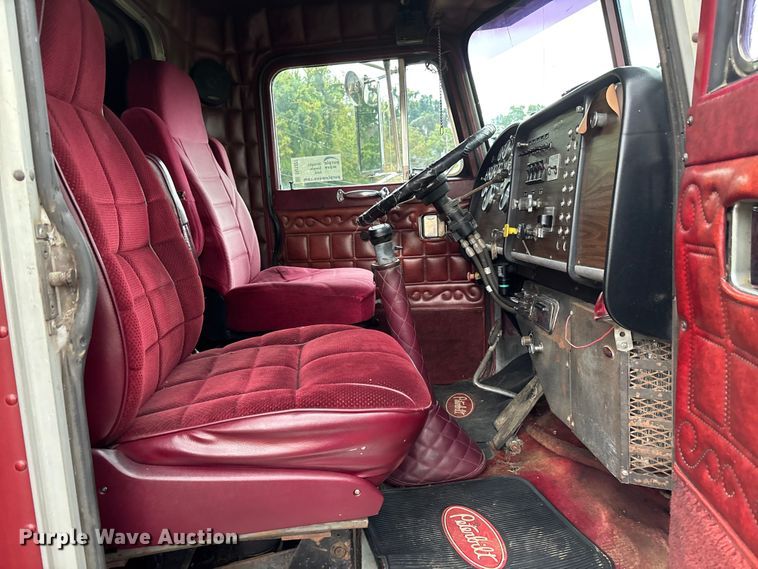 image for item DU1327 1981 Peterbilt 359 semi truck