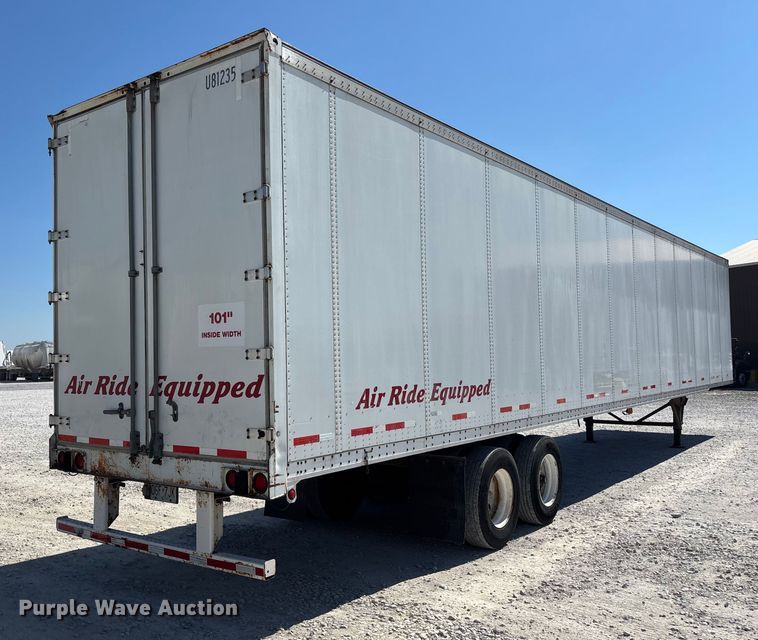 image for item DU1396 2007 Wabash DVCVHPC dry van trailer