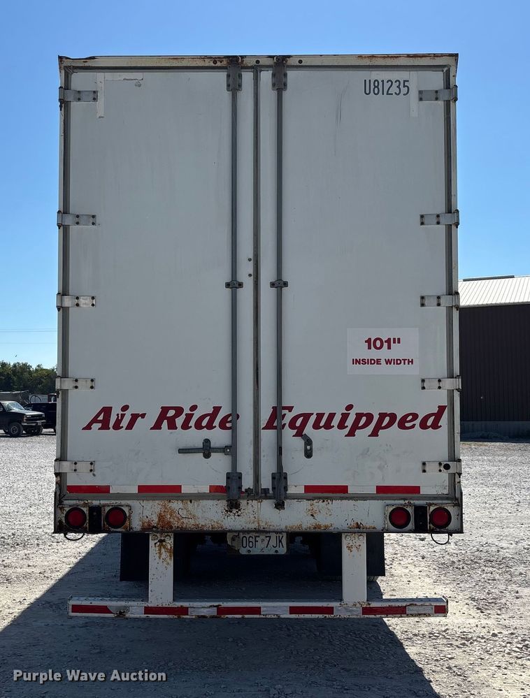 image for item DU1396 2007 Wabash DVCVHPC dry van trailer