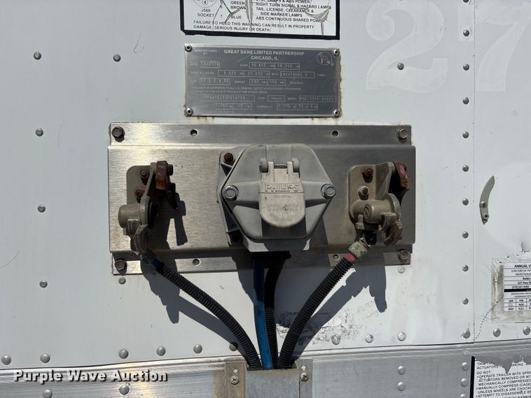 image for item DU1400 2009 Great Dane dry van trailer