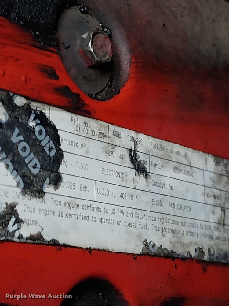 image for item DU3600 2009 Freightliner  Business Class M2 box truck