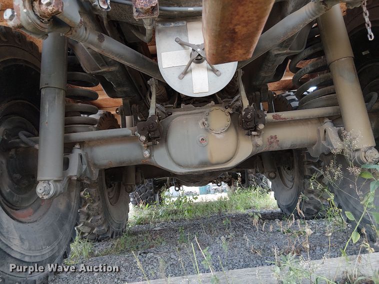 image for item DU3631 1986 Man M1001  crane truck