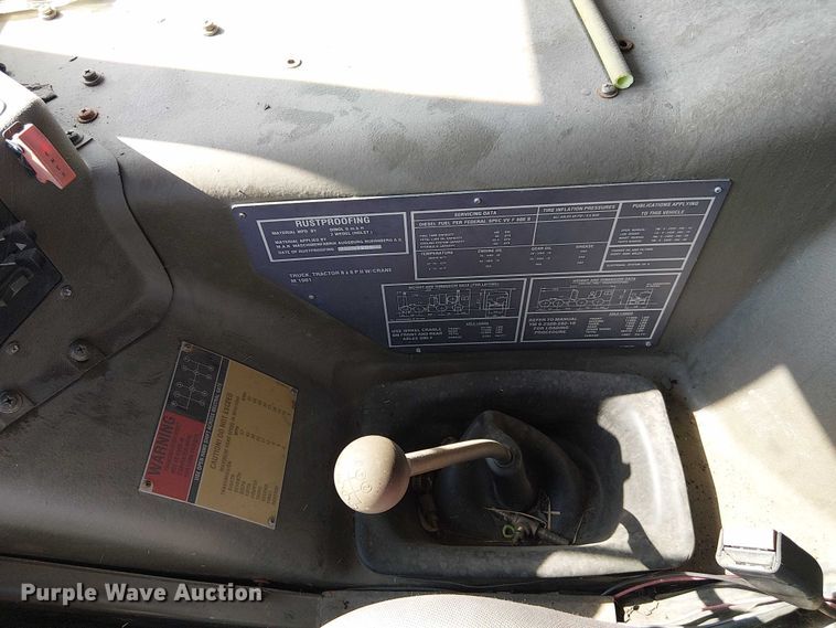 image for item DU3631 1986 Man M1001  crane truck