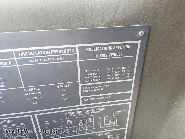 image for item DU3631 1986 Man M1001  crane truck