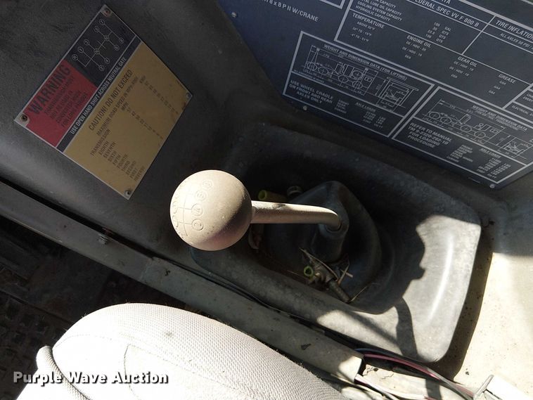 image for item DU3631 1986 Man M1001  crane truck