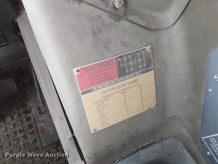 image for item DU3631 1986 Man M1001  crane truck