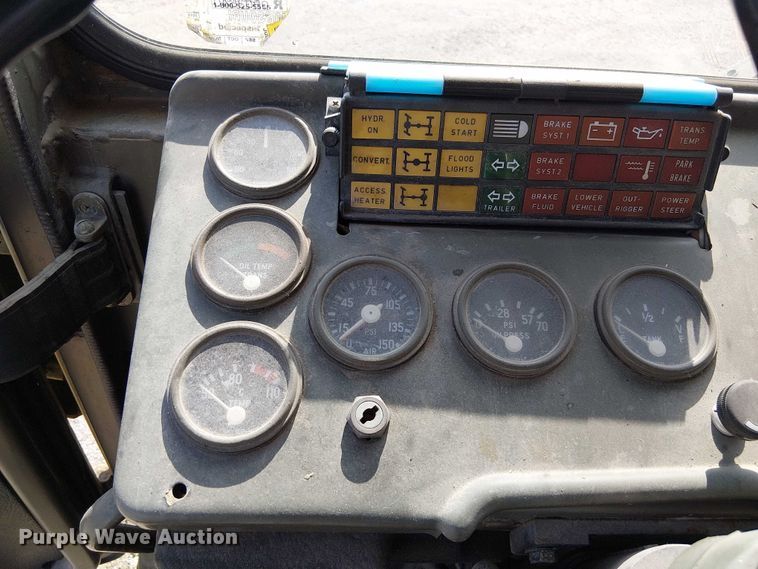 image for item DU3631 1986 Man M1001  crane truck