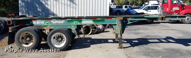 image for item DU3653 2002 Chassis King container trailer