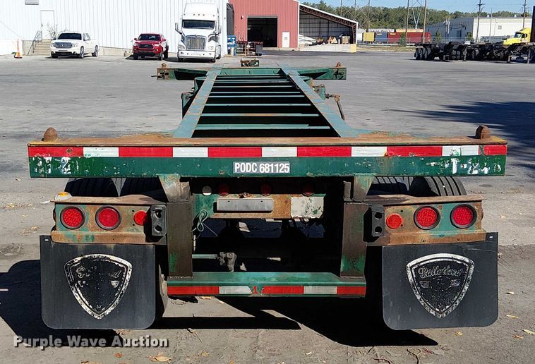 image for item DU3653 2002 Chassis King container trailer