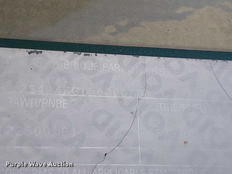 image for item DU3653 2002 Chassis King container trailer