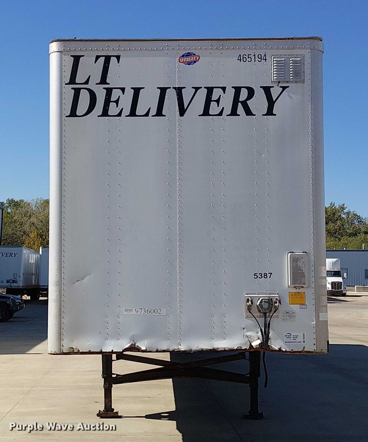 image for item DU3654 2007 Utility VS2DC dry van trailer