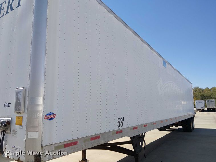 image for item DU3654 2007 Utility VS2DC dry van trailer