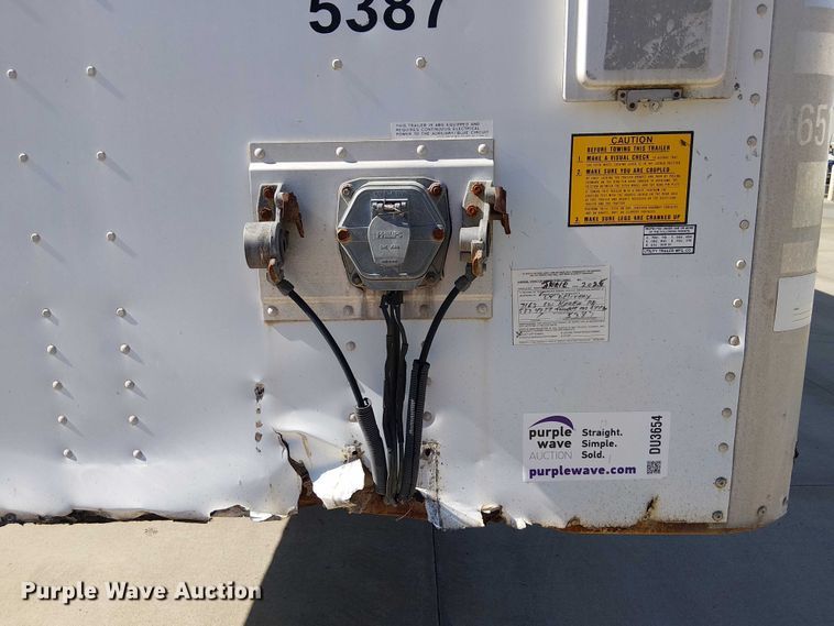 image for item DU3654 2007 Utility VS2DC dry van trailer