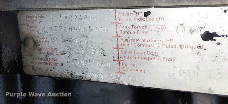 image for item DU3660 2001 International 9100i semi truck