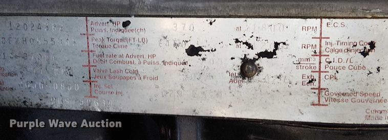 image for item DU3660 2001 International 9100i semi truck