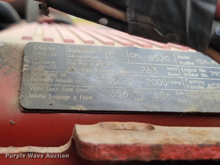 image for item DX6466 2007 International 9400i semi truck