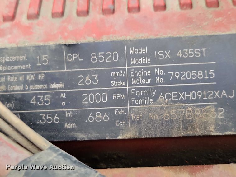 image for item DX6466 2007 International 9400i semi truck