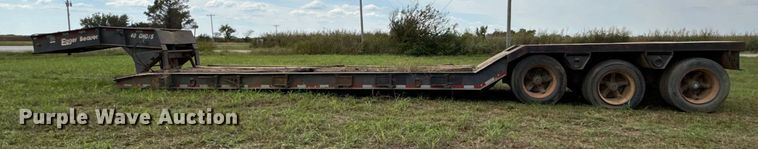 image for item DY8258 1987 Eager Beaver 40GHG/S lowboy equipment trailer