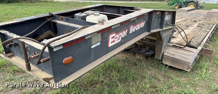 image for item DY8258 1987 Eager Beaver 40GHG/S lowboy equipment trailer