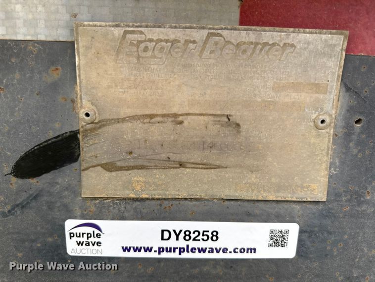 image for item DY8258 1987 Eager Beaver 40GHG/S lowboy equipment trailer
