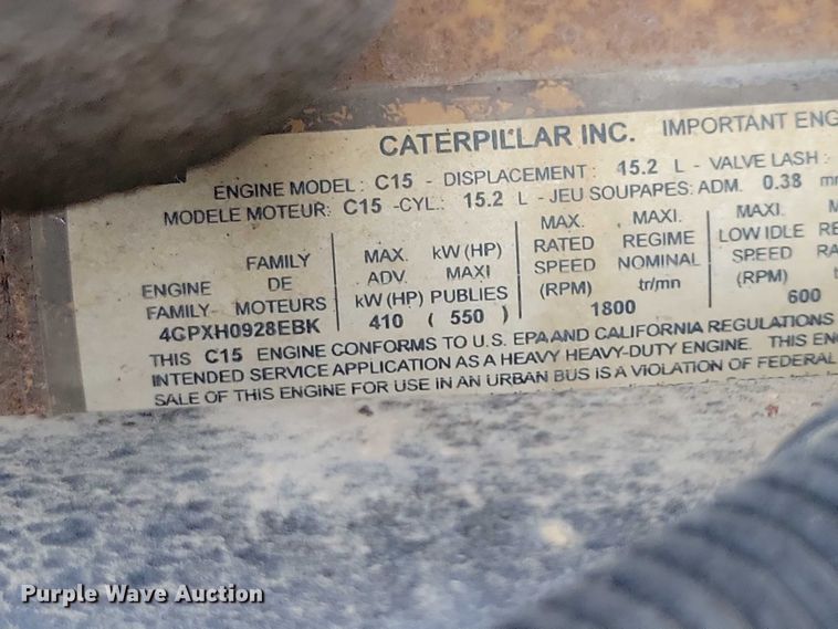 image for item DZ6718 2005 Peterbilt 387 semi truck