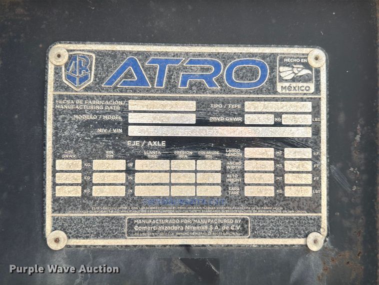 image for item EA7005 2023 Atro 2023 container trailer