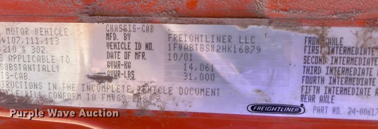 image for item EA7583 2002 Freightliner FL70 fuel truck
