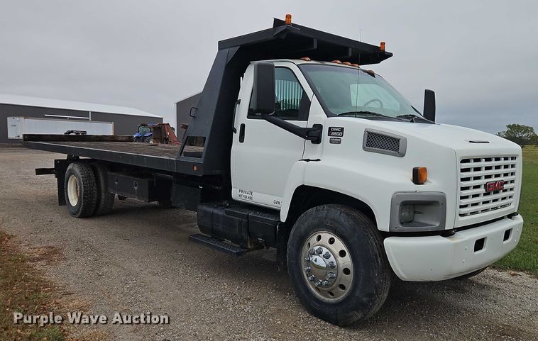 image for item EB8374 2004 GMC C8500 rollback truck