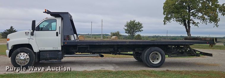 image for item EB8374 2004 GMC C8500 rollback truck