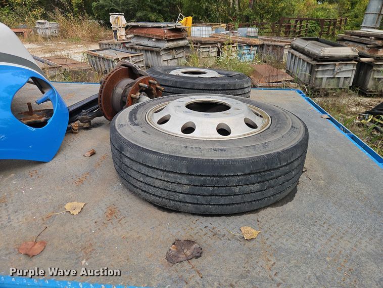 image for item EB8380 2021 Freightliner M2 flatbed truck