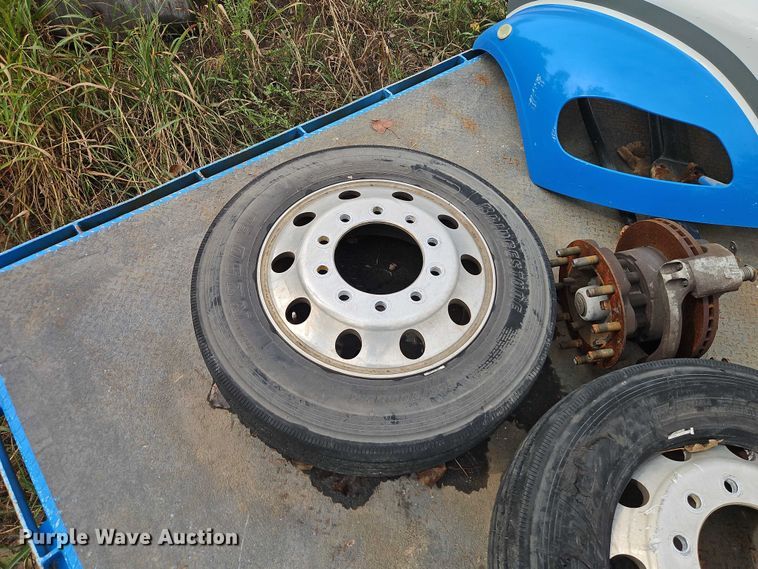 image for item EB8380 2021 Freightliner M2 flatbed truck