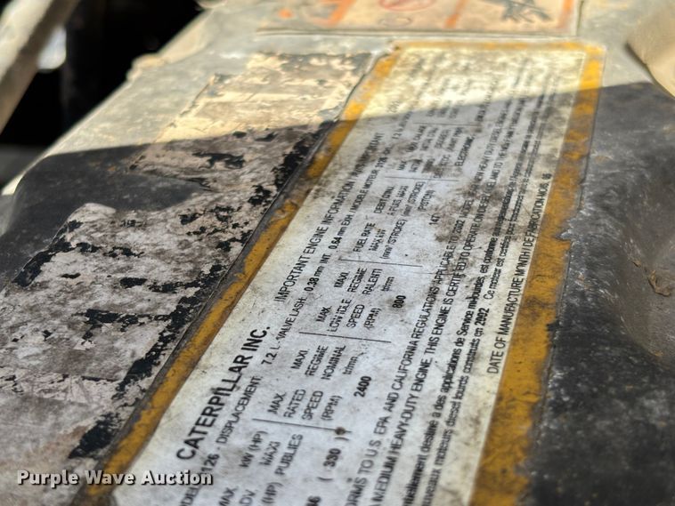 image for item EC3857 2003 Sterling L-Line truck cab and chassis