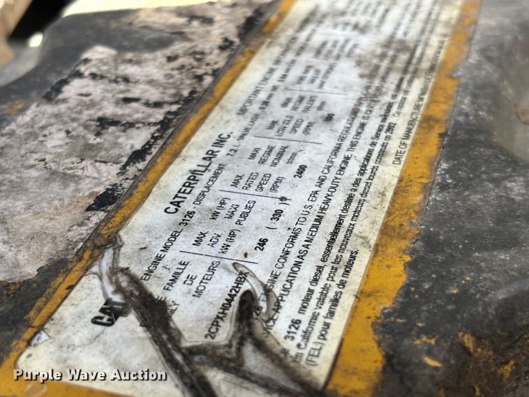 image for item EC3857 2003 Sterling L-Line truck cab and chassis