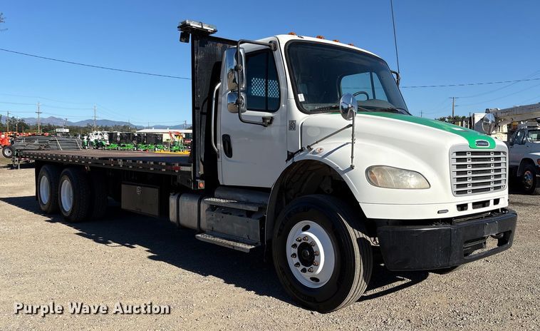 image for item EC8075 2012 Freightliner M2 Class flatbed truck