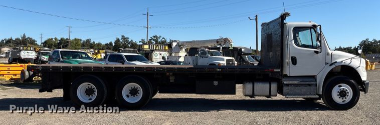image for item EC8075 2012 Freightliner M2 Class flatbed truck