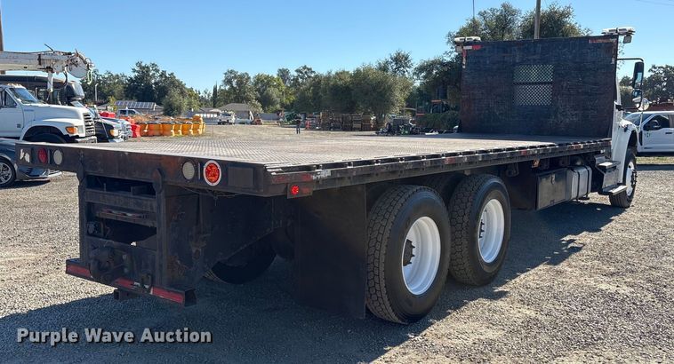 image for item EC8075 2012 Freightliner M2 Class flatbed truck